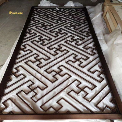 Dobra cena. Rozegołowane złoto brązowe PVD kolorowe pokrycie aluminiowe 10 mm Rozdzielnik pomieszczeń w Internecie