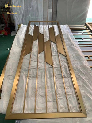 Dobra cena Dekoracja hotelowa 304 podział pomieszczeń ze stali nierdzewnej grubość 0,3-3,0 mm w Internecie