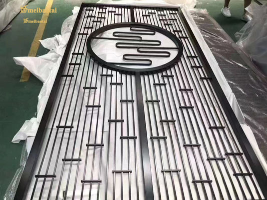 Dobra cena. Kolor brązowy Zindywidualizowany rozmiar Popularny metalowy rozdzielacz pomieszczeń w Internecie