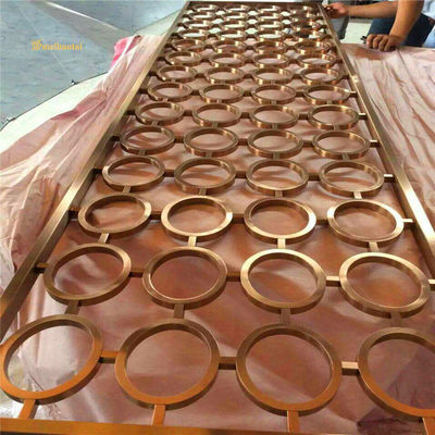 Dobra cena 3048 mm Włókno ze stali nierdzewnej, HRB100 Dekoracyjne ekrany metalowe na zewnątrz w Internecie