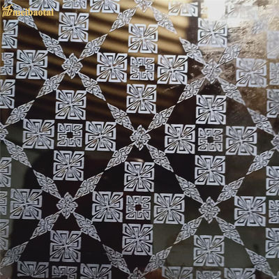 Płytka ze stali nierdzewnej o grubości 201 1219x3048mm z 70 mikronami folii PVC do paneli dekoracyjnej windy