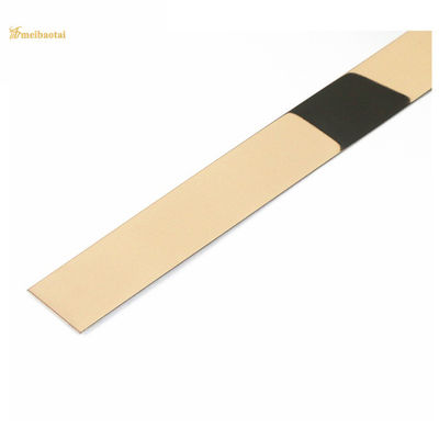 304 ze stali nierdzewnej skórka i kij Dekoracyjne płytki ścienne z 3048 mm długości