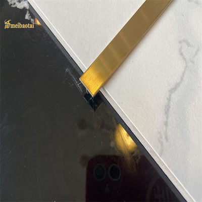 Złoto wykończone 304 ze stali nierdzewnej