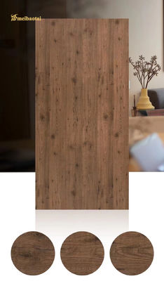 Dobra cena Dekoracja drzwi Laminat Arkusze ze stali nierdzewnej Rozcięta krawędź Imitacja słojów drewna w Internecie