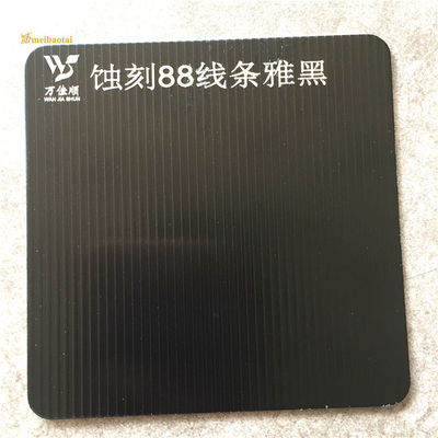 Dobra cena Zrównoważony 4-stopowy wytrawiony arkusz ze stali nierdzewnej do ściany sufitowej w Internecie