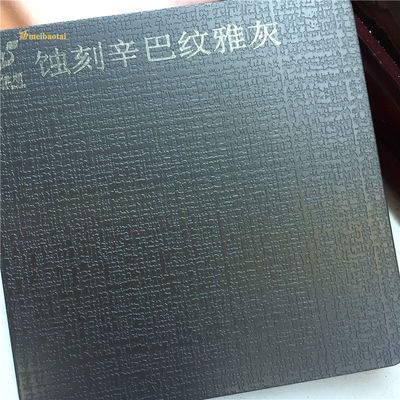 Dobra cena Aluminiowe szare dekoracyjne arkusze laminatu ze stali nierdzewnej 4X8FT Slit Edge w Internecie