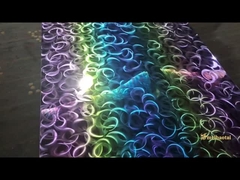 blachy ze stali nierdzewnej w kolorze laserowym