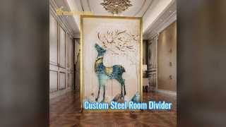 Przegroda pokojowa ze stali drukowanej w 3D